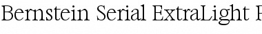 Download Bernstein-Serial-ExtraLight Font Download Bernstein-Serial-ExtraLight Font