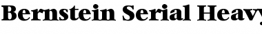 Download Bernstein-Serial-Heavy Font Download Bernstein-Serial-Heavy Font