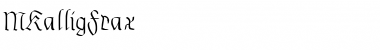 Download MKalligFrax Font Download MKalligFrax Font