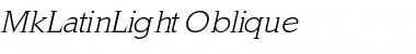 Download MKLatinLight Font Download MKLatinLight Font