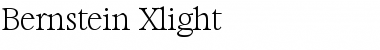 Download Bernstein-Xlight Font Download Bernstein-Xlight Font