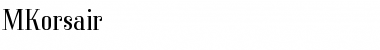 Download MKorsair Font Download MKorsair Font