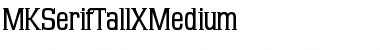Download MKSerifTallXMedium Font Download MKSerifTallXMedium Font