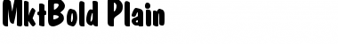 Download MktBold Plain: Font Download MktBold Plain: Font