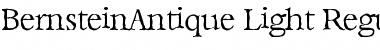 Download BernsteinAntique-Light Font Download BernsteinAntique-Light Font