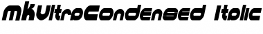 Download MKUltraCondensed Font Download MKUltraCondensed Font