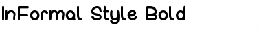 Download InFormal Style Bold Font Download InFormal Style Bold Font
