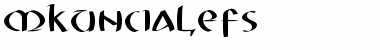 Download MKUnCialeFS Font Download MKUnCialeFS Font