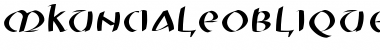 Download MKUnCialeObliqueFS Font Download MKUnCialeObliqueFS Font