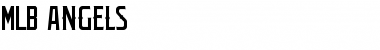 Download MLB Angels Font Download MLB Angels Font