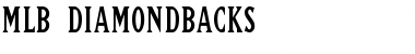 Download MLB Diamondbacks Font Download MLB Diamondbacks Font