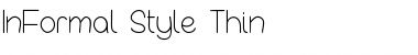 Download InFormal Style Thin Font Download InFormal Style Thin Font