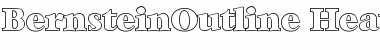 Download BernsteinOutline-Heavy Font Download BernsteinOutline-Heavy Font