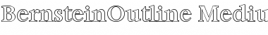 Download BernsteinOutline-Medium Font Download BernsteinOutline-Medium Font