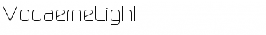 Download ModaerneLight Font Download ModaerneLight Font