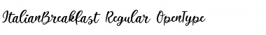 Download Italian Breakfast Font Download Italian Breakfast Font