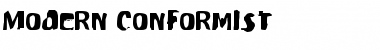 Download Modern Conformist Font Download Modern Conformist Font