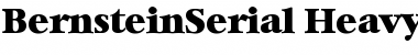 Download BernsteinSerial-Heavy Font Download BernsteinSerial-Heavy Font