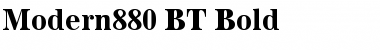 Download Modern880 BT Font Download Modern880 BT Font