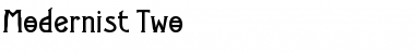 Download Modernist Two Font Download Modernist Two Font