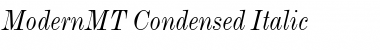Download ModernMT Condensed Font Download ModernMT Condensed Font