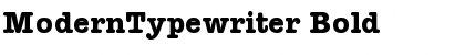 Download ModernTypewriter Font Download ModernTypewriter Font