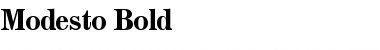 Download Modesto Font Download Modesto Font