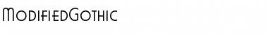 Download ModifiedGothic Font Download ModifiedGothic Font