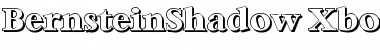 Download BernsteinShadow-Xbold Font Download BernsteinShadow-Xbold Font