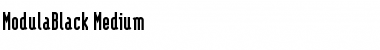 Download ModulaBlack Font Download ModulaBlack Font