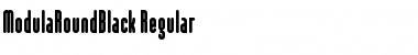 Download ModulaRoundBlack Font Download ModulaRoundBlack Font