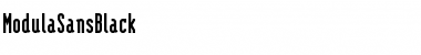 Download ModulaSansBlack Font Download ModulaSansBlack Font
