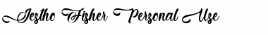 Download Jestho Fisher - Personal Use Font Download Jestho Fisher - Personal Use Font