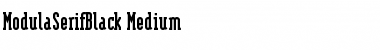 Download ModulaSerifBlack Font Download ModulaSerifBlack Font
