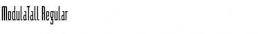 Download ModulaTall Font Download ModulaTall Font