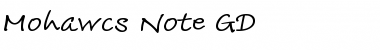 Download Mohawcs Note GD Font Download Mohawcs Note GD Font