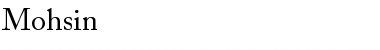 Download Mohsin Font Download Mohsin Font
