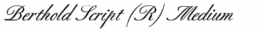 Download Berthold Script BQ Font Download Berthold Script BQ Font