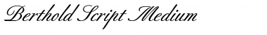 Download Berthold Script Font Download Berthold Script Font