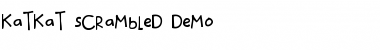 Download katkat_scrambled Font Download katkat_scrambled Font
