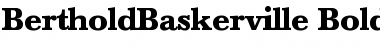Download BertholdBaskerville Font Download BertholdBaskerville Font
