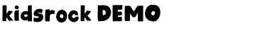 Download Kids Rock DEMO Font Download Kids Rock DEMO Font