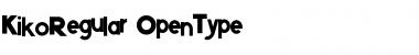 Download Kiko Regular Font Download Kiko Regular Font