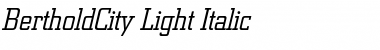 Download BertholdCity-Light Font Download BertholdCity-Light Font