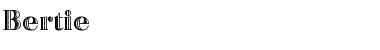 Download Bertie Font Download Bertie Font