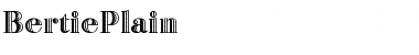 Download BertiePlain Font Download BertiePlain Font