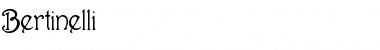 Download Bertinelli Font Download Bertinelli Font
