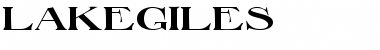 Download Lake Giles Font Download Lake Giles Font