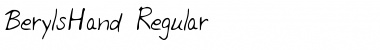 Download BerylsHand Font Download BerylsHand Font