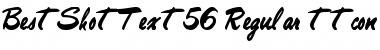 Download BestShotText56 Font Download BestShotText56 Font